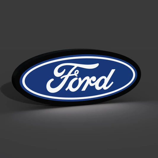 Ford Logo 3D Printed Lightbox